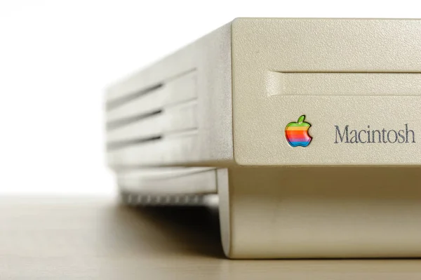 Vintage Macintosh bilgisayar — Stok fotoğraf