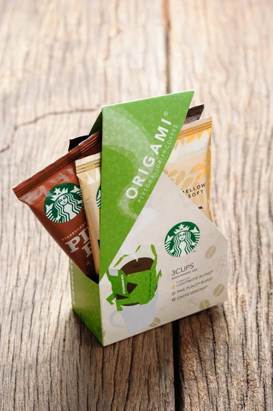 Produkter från Starbucks — Stockfoto