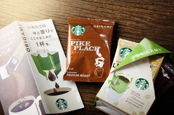 Prodotti Starbucks — Foto Stock