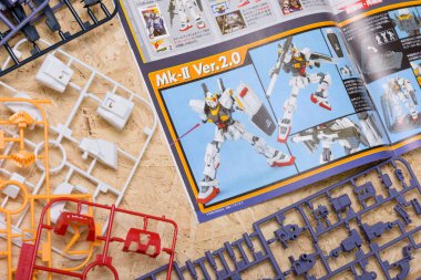 Plastik Gundam modeli
