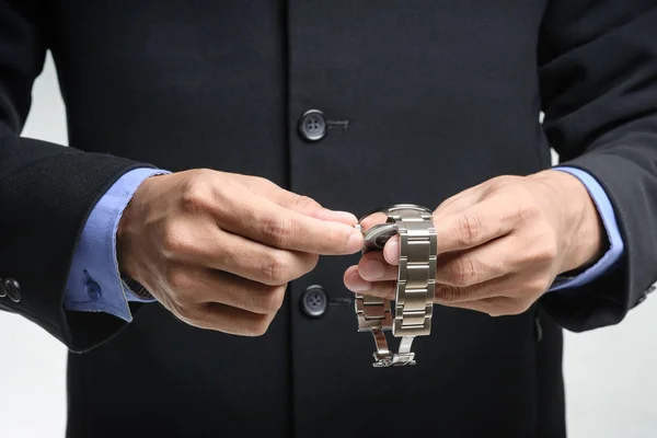 Reloj de pulsera de lujo para hombres — Foto de Stock