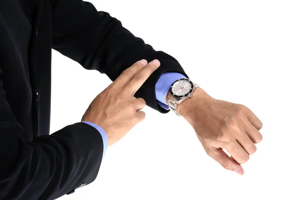 Luxury men wristwatch — Stock Photo, Image