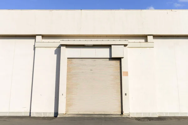 Rolling door of warehouse — Stock Photo, Image