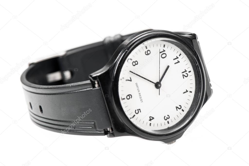 plastic men wristwatch