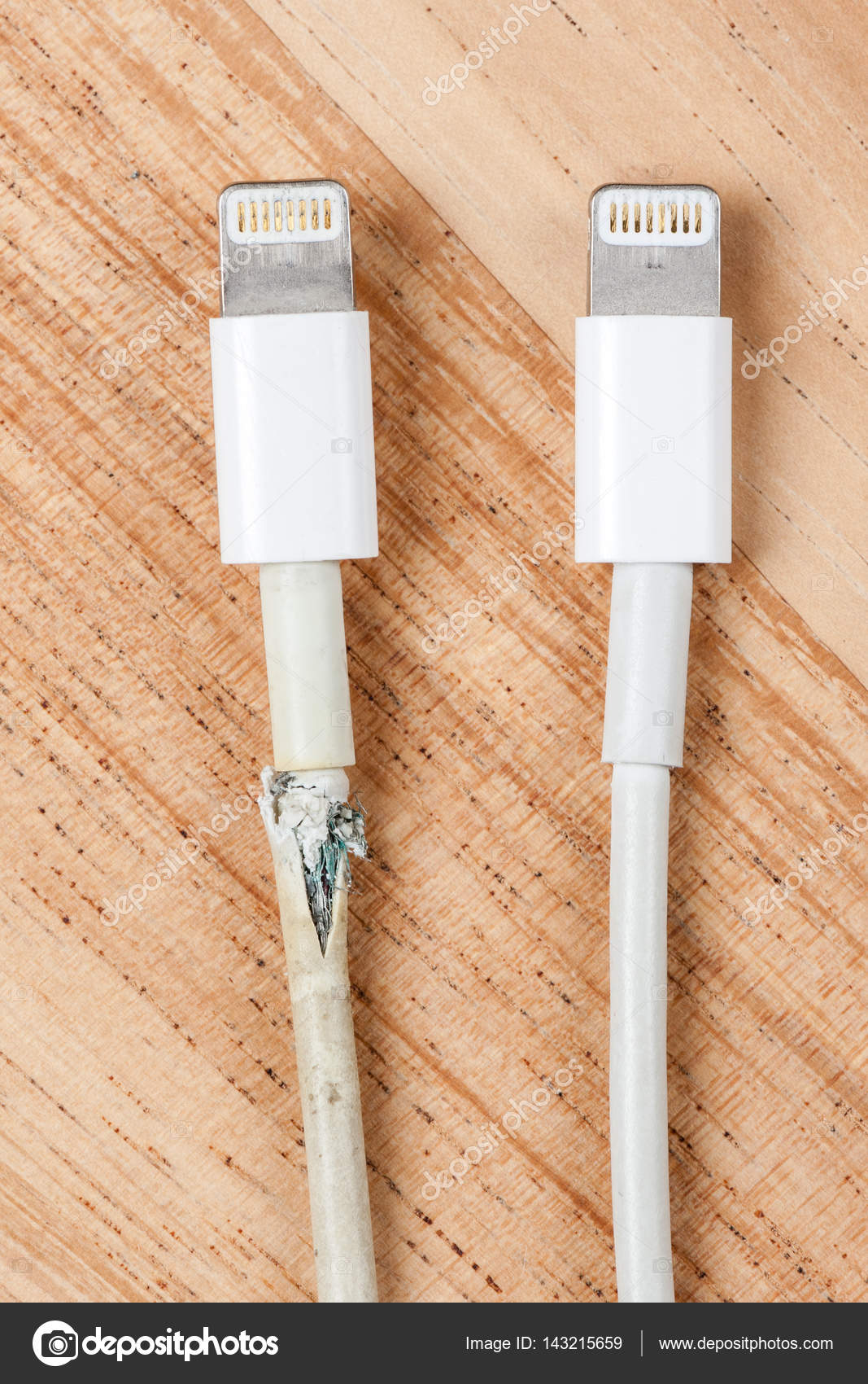 Broken iphone sale charger