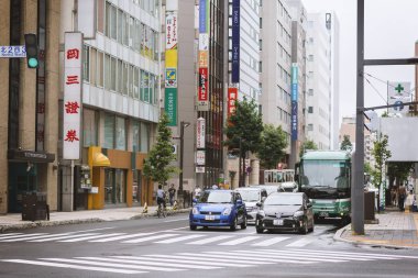Sapporo içinde trafik