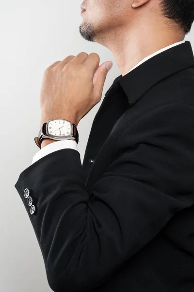 Closeup homens relógio de pulso — Fotografia de Stock