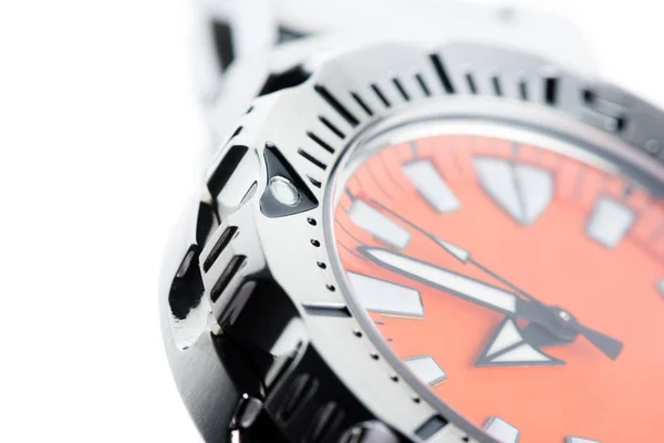 Szczegóły luksusowy zegarek na rękę — Zdjęcie stockowe