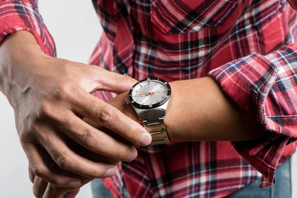 Reloj de pulsera de lujo para hombres —  Fotos de Stock