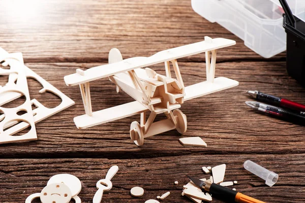 Balsa wood model — Stock Photo, Image