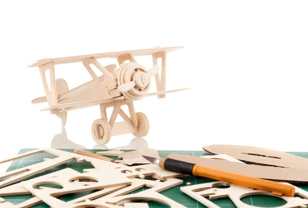Modelo de madeira balsa — Fotografia de Stock