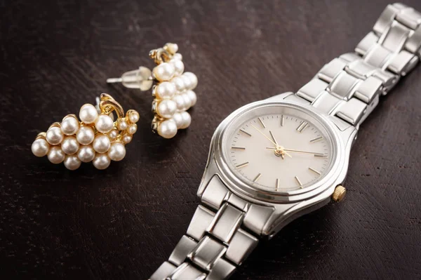 高級女性腕時計 — ストック写真