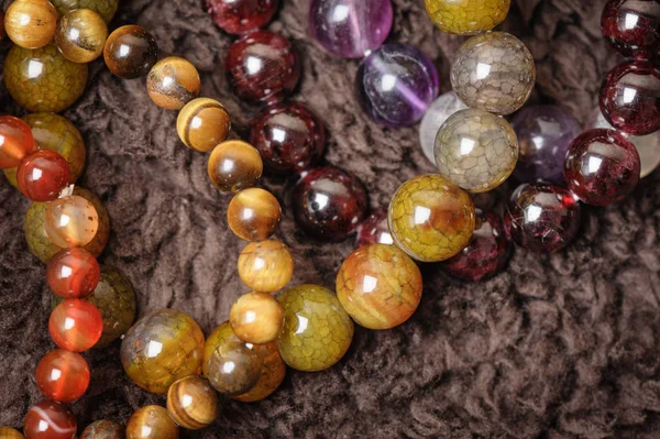 Semi-precious stone bracelet — Stock Photo, Image