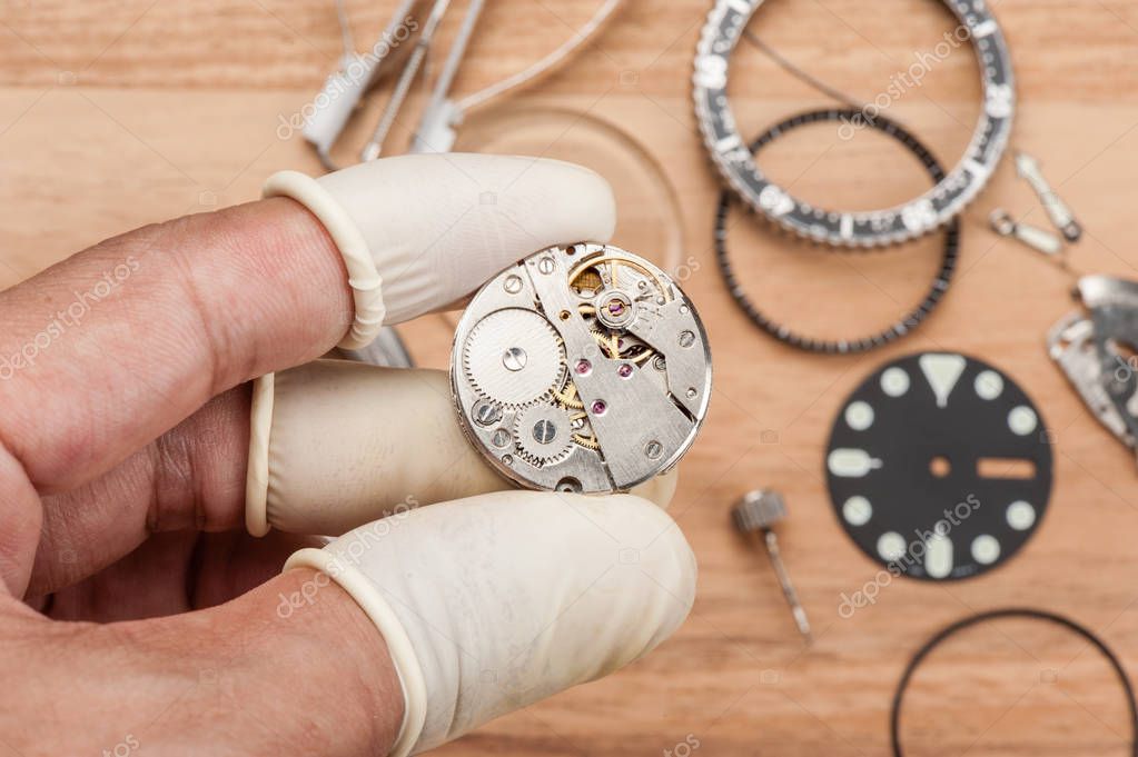Partes de un reloj de mano outlet