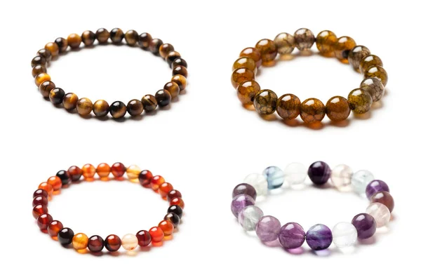 Semi-precious stones bracelet — Stock Photo, Image