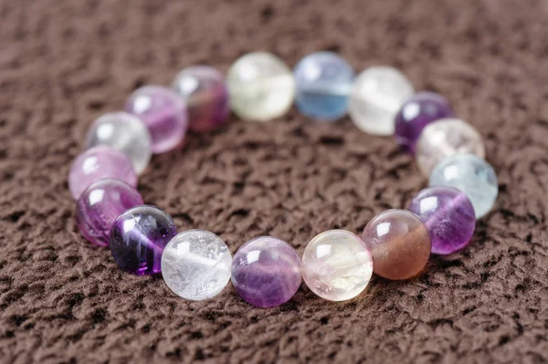 Semi-precious stones bracelet — Stock Photo, Image