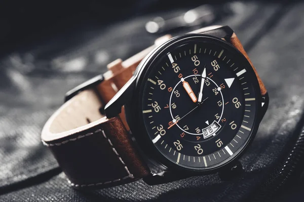 군사 스타일 시계 — 스톡 사진