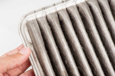 yıpranmış hava filtresi