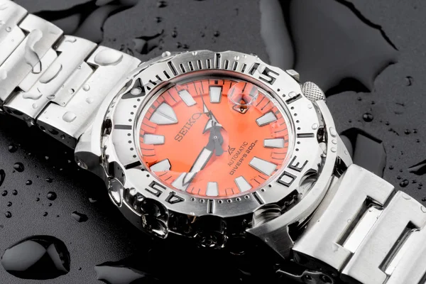 El reloj de pulsera Seiko — Foto de Stock