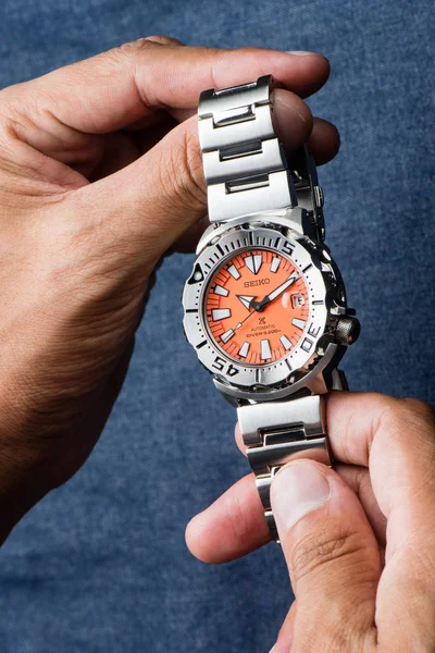 Die Seiko Armbanduhr — Stockfoto