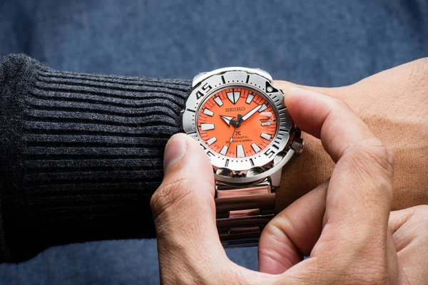 Die Seiko Armbanduhr — Stockfoto