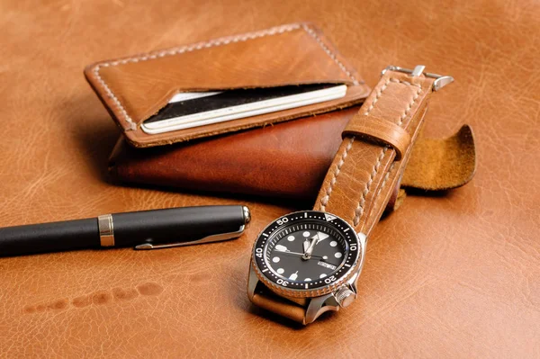 Luxe mannen horloge — Stockfoto