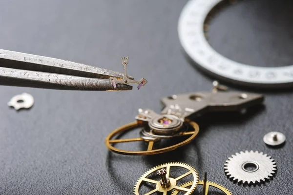 Otomatik kol saati parçaları — Stok fotoğraf