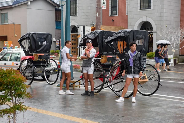 Rickshaw à Otaru — Photo