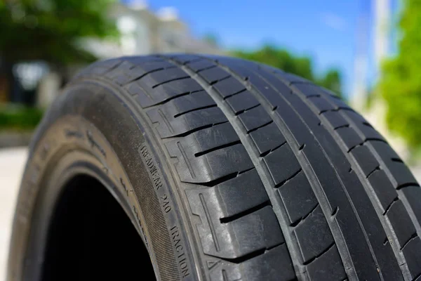 Car tire details — Stock Photo, Image