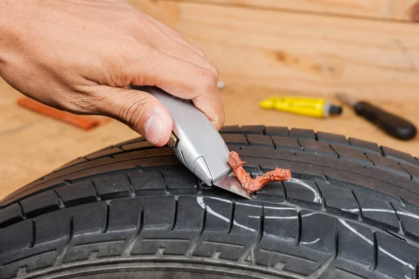 Tire repair kit — Stock Photo, Image