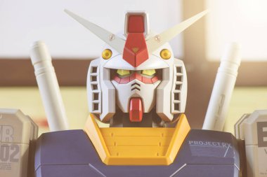 Plastik Gundam modeli