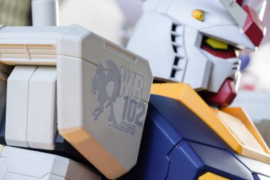 Plastik Gundam modeli