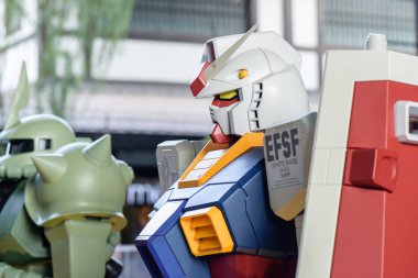 Plastik Gundam modeli