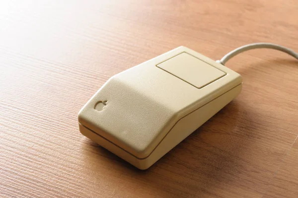 Velho Apple Mouse — Fotografia de Stock