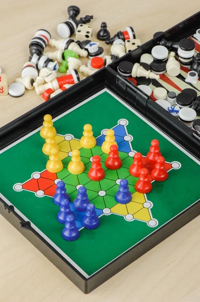 Klassieke Chinese checkers — Stockfoto