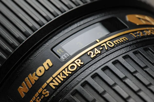 Nikkor Lens uit Nikon — Stockfoto