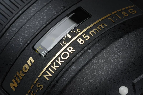 Nikkor Lens uit Nikon — Stockfoto