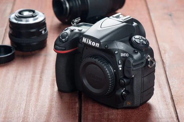 Cámara réflex digital Nikon —  Fotos de Stock