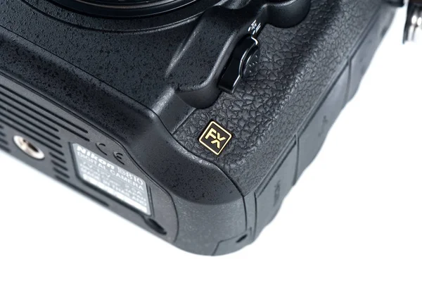 Fx logo op Nikon Camera — Stockfoto