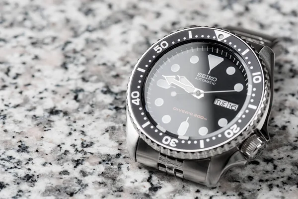 Seiko automatisk Skx007k2 — Stockfoto