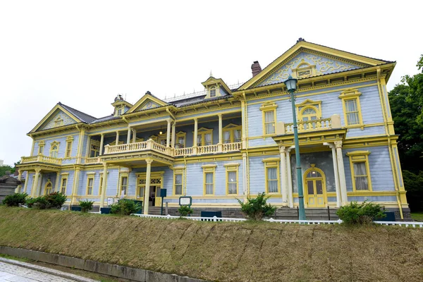 Old public hall of hakodate ward — Stock Photo, Image