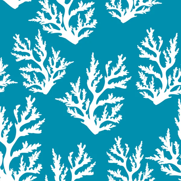 Seamless pattern with corals. — Stock Vector