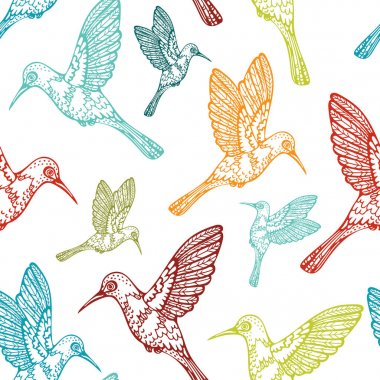 sinek kuşu ile Seamless Modeli.