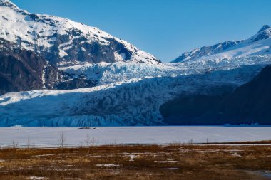 Alaska'da Mendenhall Buzulu