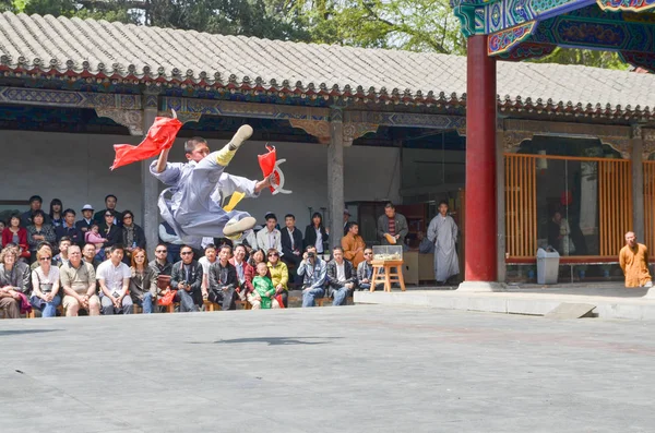 Shaolin monniken demonstratie 6 — Stockfoto