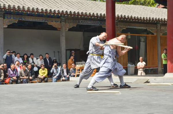 Shaolin Monks Demonstration 5 — Stock Photo, Image