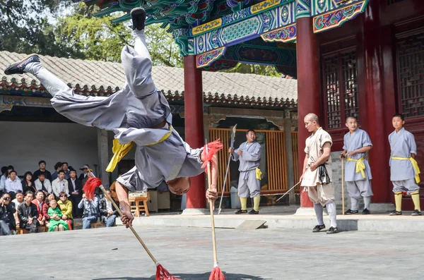 Shaolin Monaci Dimostrazione 8 — Foto Stock