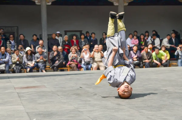 Shaolin monniken demonstratie 3 — Stockfoto