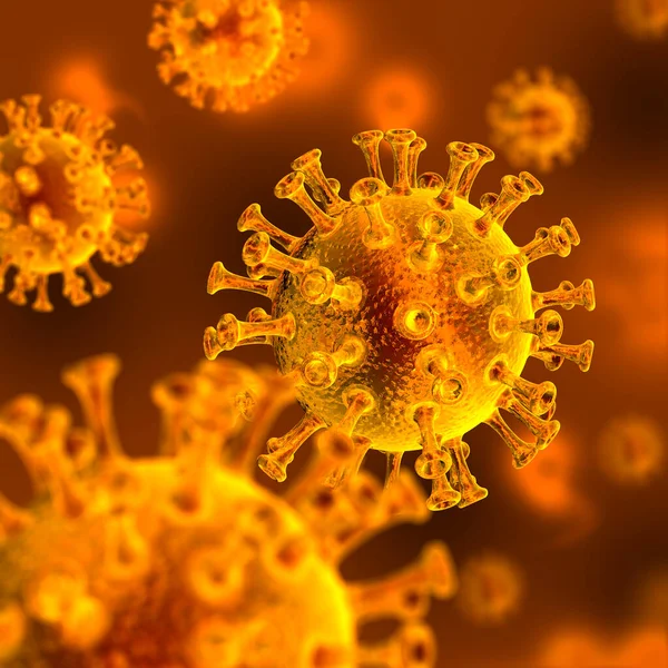 바이러스의 디지털 — 스톡 사진