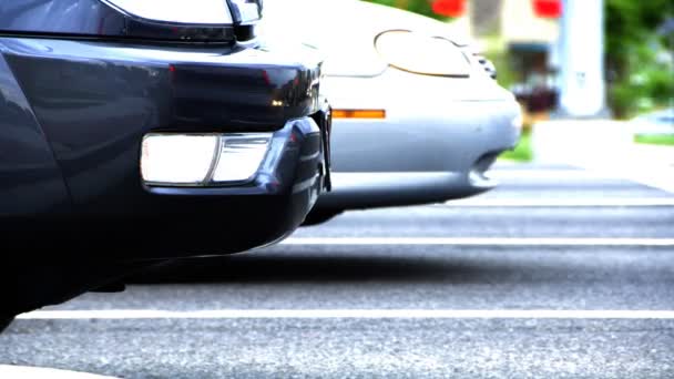 Time lapse coches de la carretera — Vídeo de stock